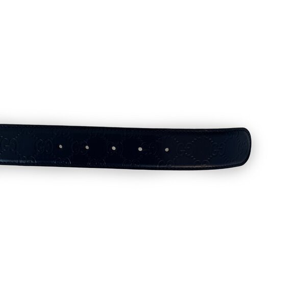 Unisex Gucci Belt w/Interlocking G\'s Size 85 main image 4
